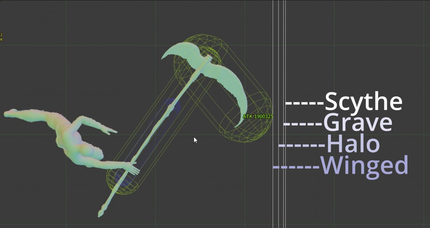 Reaper Weapon Range